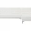 Sofa ABERDEEN links/rechts, Weiss, Kunstleder CH..
