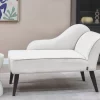 Right Hand Chaise Lounge BIARRITZ White DEF