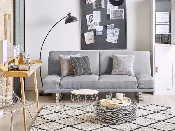 Sofa YORK hellgrau CH