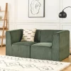 2 Seater Sofa, LEMVIG,  Green, DEF