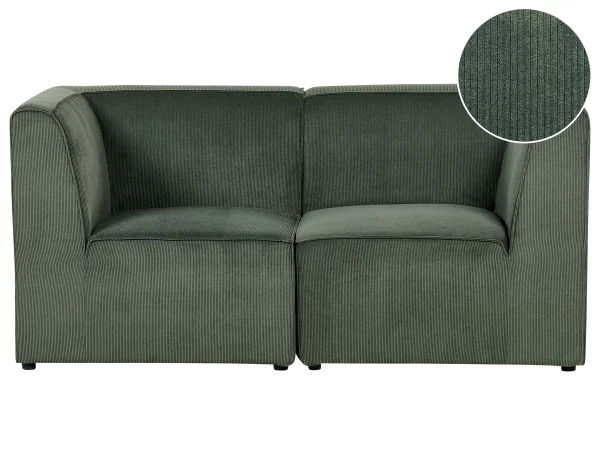 2 Seater Sofa, LEMVIG,  Green, DEF