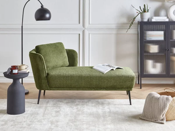 Right Hand Chaise Lounge Dark Green ARTHEZE DEF