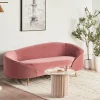 Velvet Sofa, SAVAR, Pink