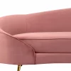 Velvet Sofa, SAVAR, Pink