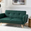 beliani.ch, 2 Seater, FLORLI, Green, DEF