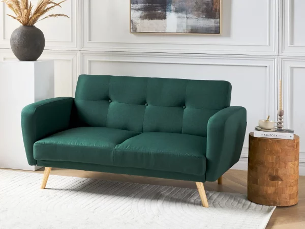 beliani.ch, 2 Seater, FLORLI, Green, DEF