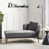 Right Hand Chaise Lounge Dark Grey ARTHEZE DEF