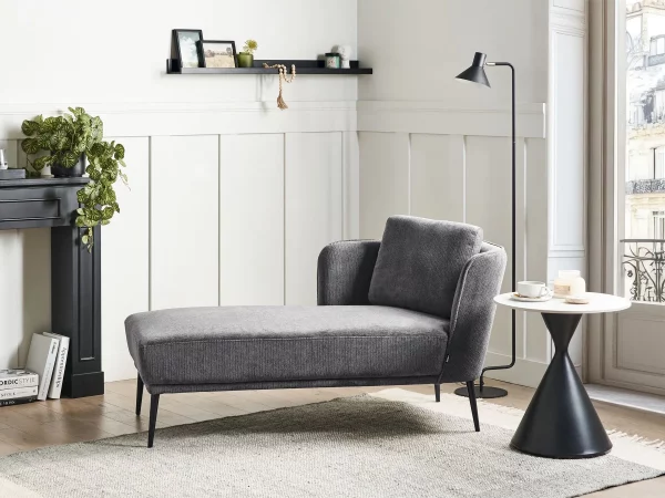 Right Hand Chaise Lounge Dark Grey ARTHEZE DEF