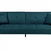 Sofa LUCAN, blue, black legs DEF