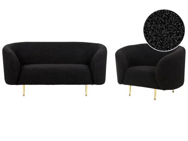 2 Pieces Set, LOEN, Black, DEF