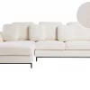 Sofa OSLO R White boucle DEF