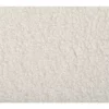 Sofá de canto 3 lugares em tecido bouclé branco à esquerda SIMOS