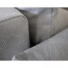 Chaise longue STOCKHOLM com cama e baú dereita 4 lugares cinza