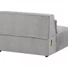 Sofá modular 3 lugares em tecido cinzento HELLNAR