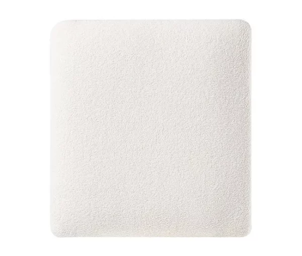 Sofá de canto à esquerda OSLO Branco Bouclé Esquerdo