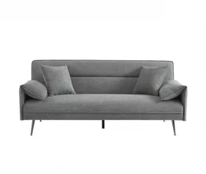 Sofá cama 3 lugares EIDEN cor cinza