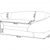 Sofa SAVAR Off-White DEF