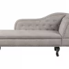 Right Hand Chaise Lounge NIMES Taupe DEF