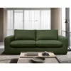 Sofá cama de 2 lugares SWEET com abertura italiana cor verde água