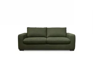 Sofá cama de 2 lugares SWEET com abertura italiana cor verde água