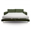 Sofá cama de 2 lugares SWEET com abertura italiana cor verde água