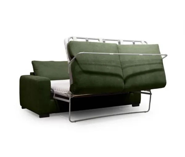 Sofá cama de 2 lugares SWEET com abertura italiana cor verde água