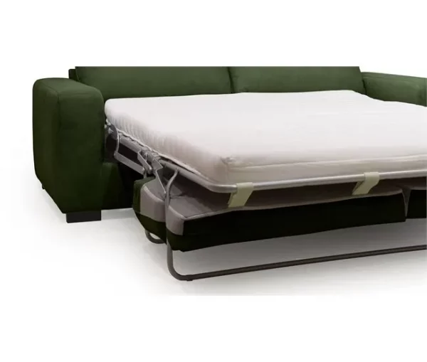 Sofá cama de 2 lugares SWEET com abertura italiana cor verde água