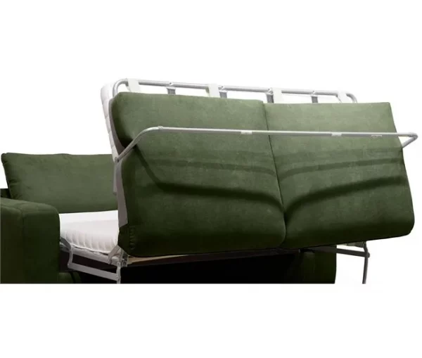 Sofá cama de 2 lugares SWEET com abertura italiana cor verde água