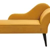 Right Hand Chaise Lounge BIARRITZ Mustard DEF
