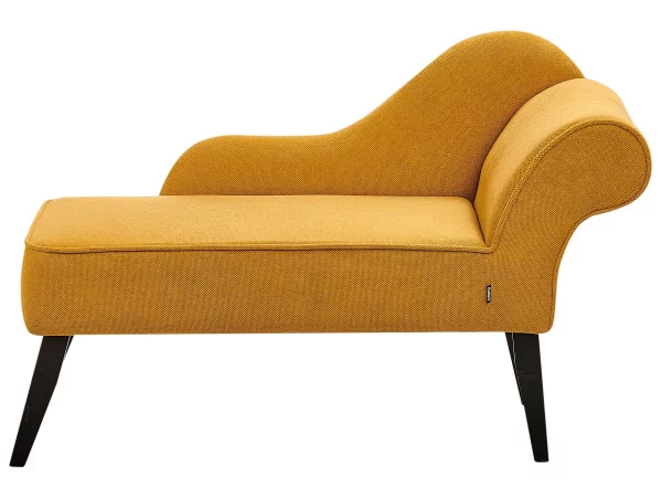 Right Hand Chaise Lounge BIARRITZ Mustard DEF