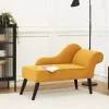 Right Hand Chaise Lounge BIARRITZ Mustard DEF