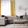 Ecksofa rechts, CHESTERFIELD, Beige CH.