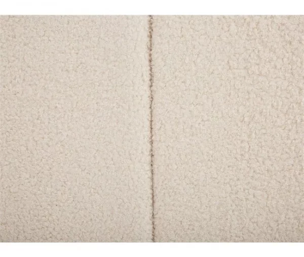 Sofá de 3 lugares em tecido branco LOMMA