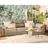 Chaise longue KLEE dereita 4 lugares vison