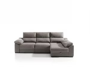 Chaise longue KLEE dereita 4 lugares vison