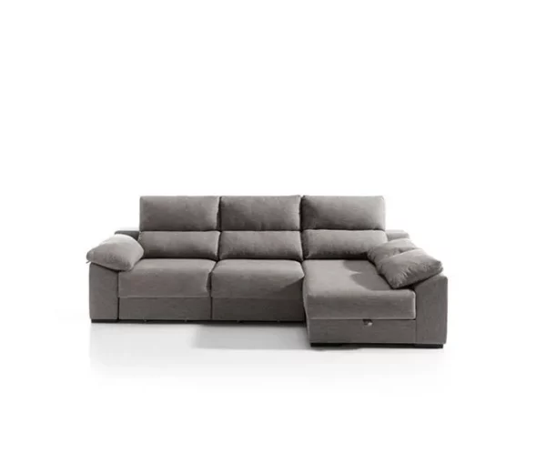 Chaise longue KLEE dereita 4 lugares vison