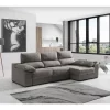 Chaise longue KLEE dereita 4 lugares vison