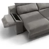 Chaise longue KLEE dereita 4 lugares vison