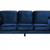 Sofa LOKKA, 3 sitzer dunkelblau CH
