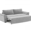Sofá cama 3 lugares HANSAN cinza claro