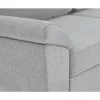 Sofá cama 3 lugares HANSAN cinza claro