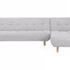 Ecksofa ALSTEN hellgrau CH