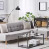 Ecksofa ALSTEN hellgrau CH