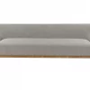 3 Seater Sofa fabric, grey SOSJO