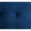 Conjunto de sofás reclináveis com 5 lugares em veludo azul marinho ABERDEEN