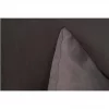 Sofá fixo de 2 lugares Dpasteu, Sofá de tecido, Sofá linear que economiza espaço, Sofá para apartamentos pequenos, 125x73h85 cm, Cinza