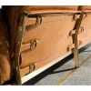Sofá chaise longue esquerdo em pele 6231