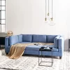 5-Seater Modular Sofa with Ottoman UNSTAD Blue DEF