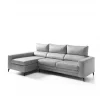 Chaise longue BLINK esquerda 4 lugares cinza claro