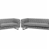 Sofa Set VISSLAND, Hellgrau CH